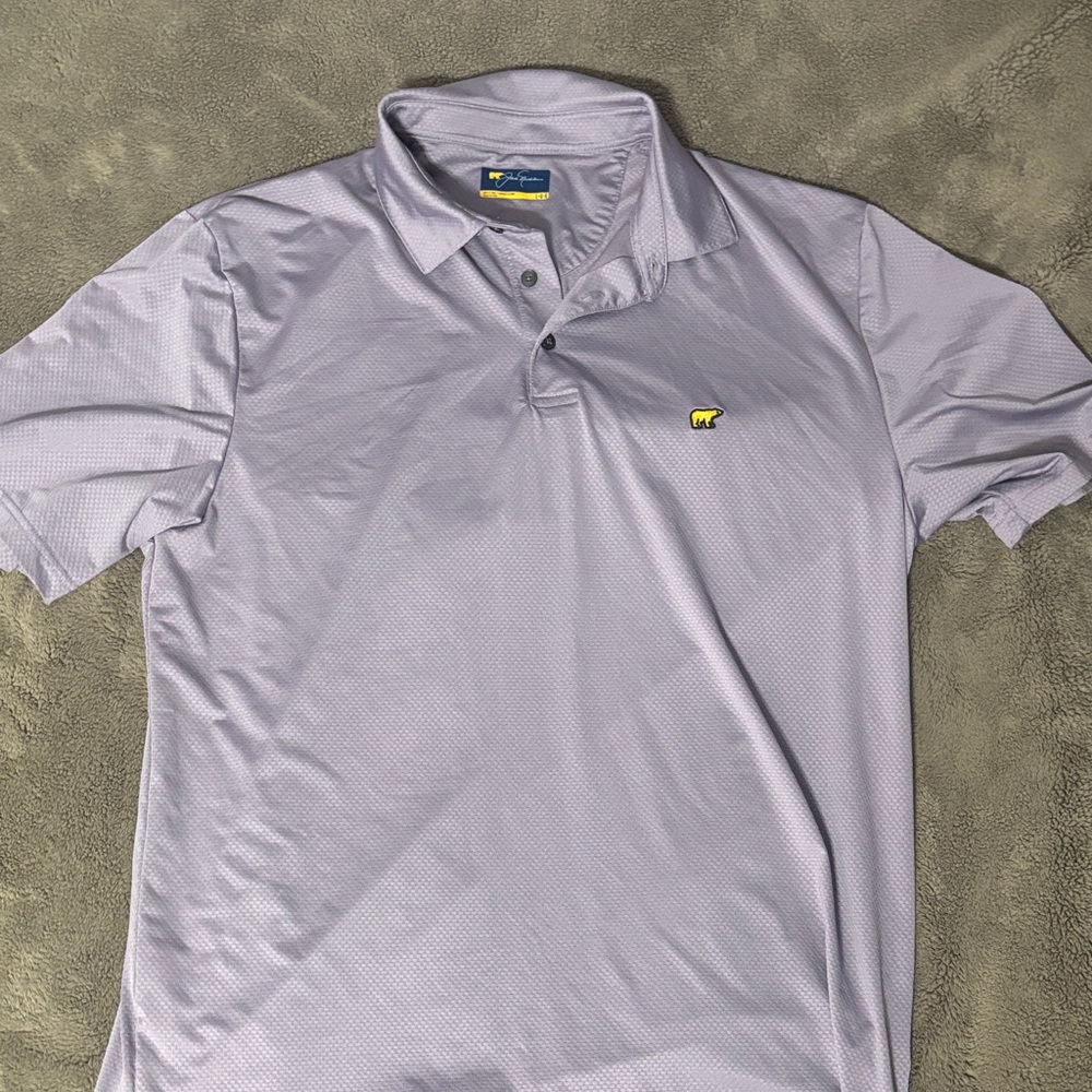 Large Jack Nicklaus Purple Golf Polo